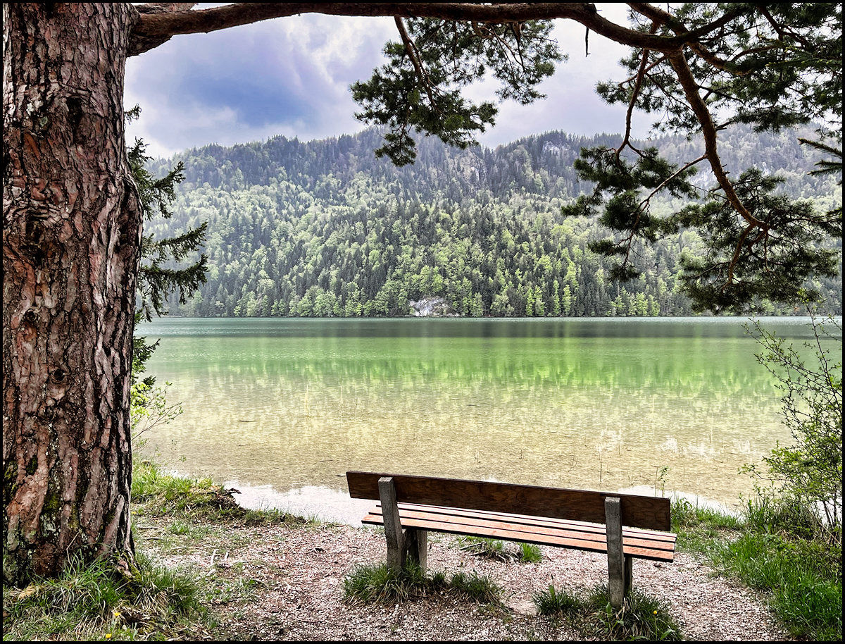 Am Weißensee nahe Pfronten