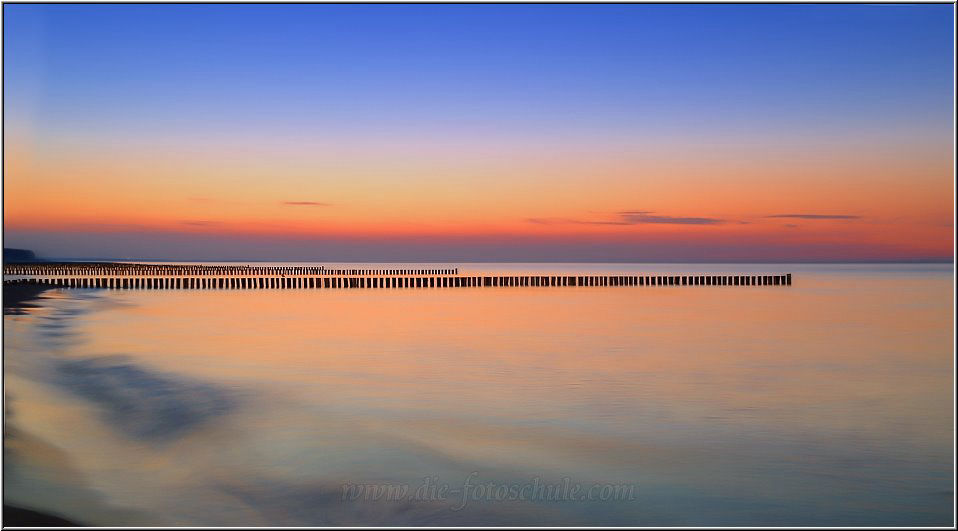 Zur Blauen Stunde am Meer