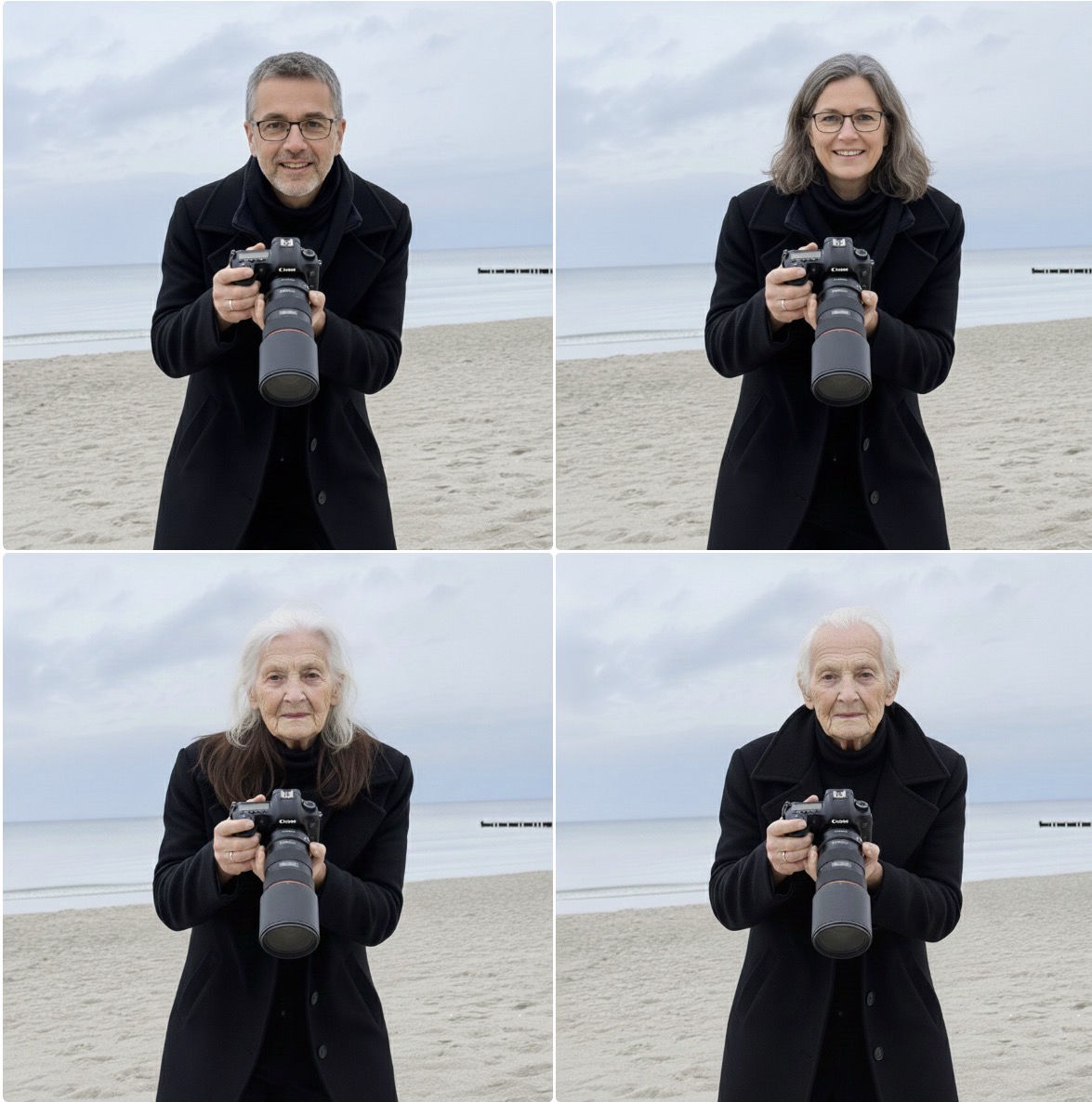 Schwarz steht alt und jung